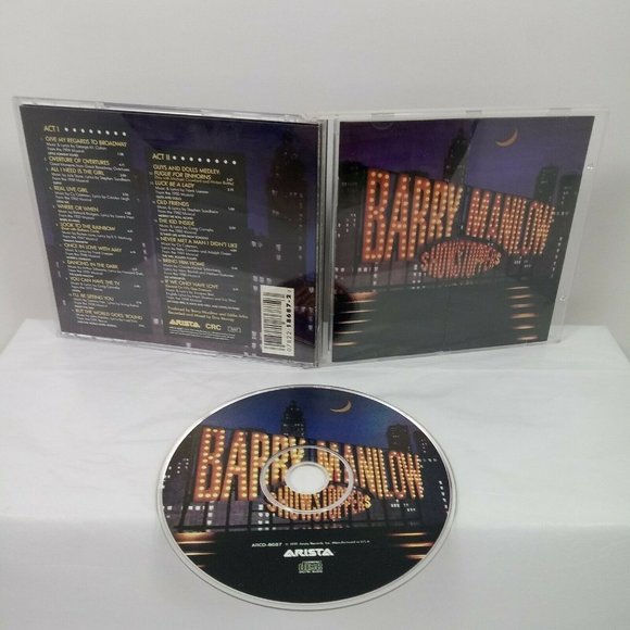 Barry Manilow Showstoppers CD 1991 Arista Records *MINOR WEAR - Picture 2 of 13